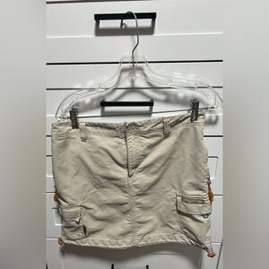 American Eagle Outfitters Light Tan Mini Skirt